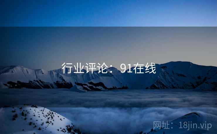 行业评论：91在线  第1张